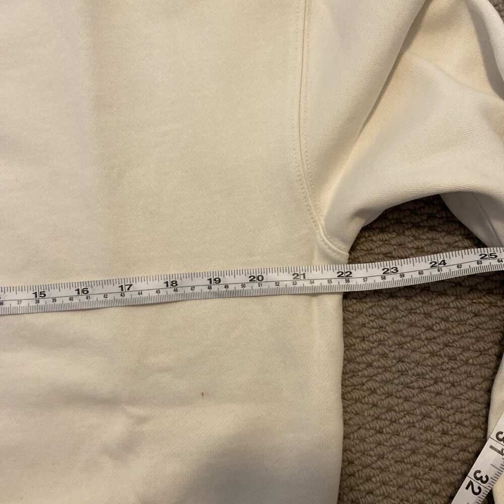 NEW PACT Med 100% Organic Cotton Baby Bellas Mushroom Cream Slouchy Sweatshirt - Picture 5 of 8
